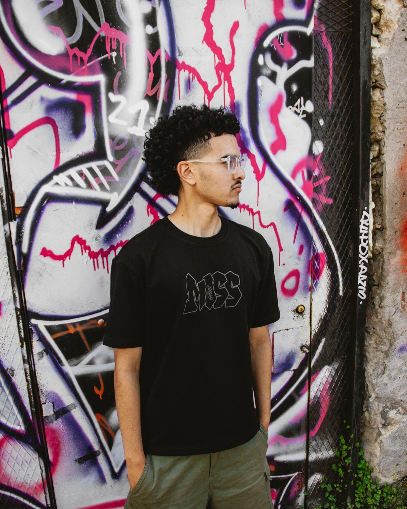 T-shirt Tag - Noir